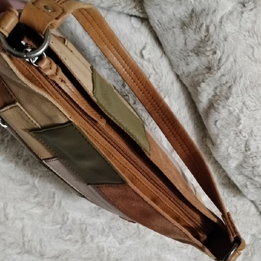 The Sak Multicolor Patchwork Leather Shoulder Bag… - image 7